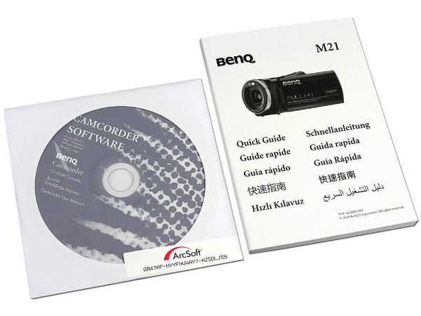 Cámara de Video Full HD BenQ DV M21, Zoom Óptico 5x, graba en Memorias SDHC