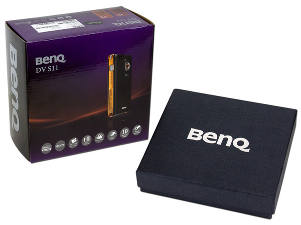 Cámara de Video con Proyector integrado BenQ DV S11 Alta Definición Fotos de 5 MP y video 1080p. Pantalla táctil de 3.5