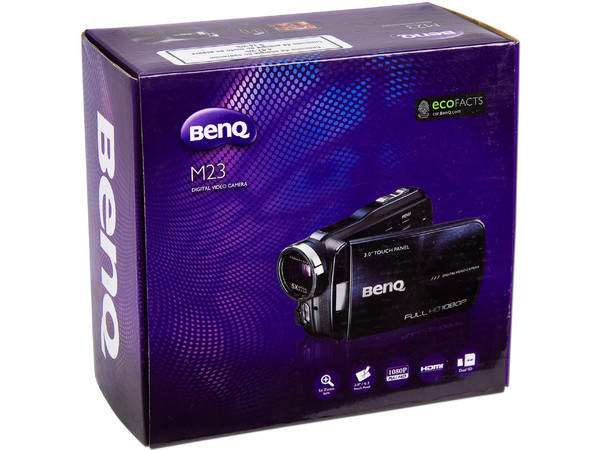 Cámara de Video Full HD BenQ DV M23, Zoom Óptico 5x, graba en Memorias SDHC