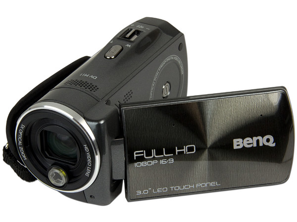 Cámara de Video BenQ DV M11 Video FULL HD 1080p y Fotos de 10 MP. Pantalla táctil de 3.0