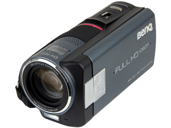 Cámara de Video BenQ DV M31 Video FULL HD 1080p y Fotos de 10 MP. Pantalla táctil de 3.5