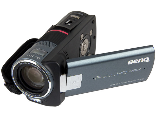 Cámara de Video BenQ DV M31 Video FULL HD 1080p y Fotos de 10 MP. Pantalla táctil de 3.5
