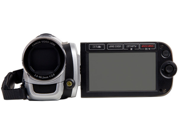 Cámara de Video Canon FS400, Zoom Óptico 37x, graba en Memorias SDHC. Color Gris.