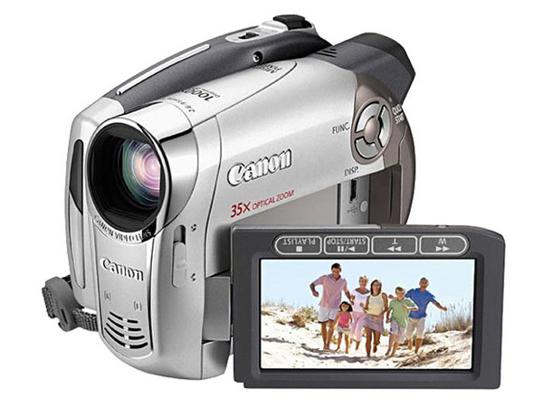 Cámara de Video Canon DC230, Zoom Óptico 35x, MiniDVD
