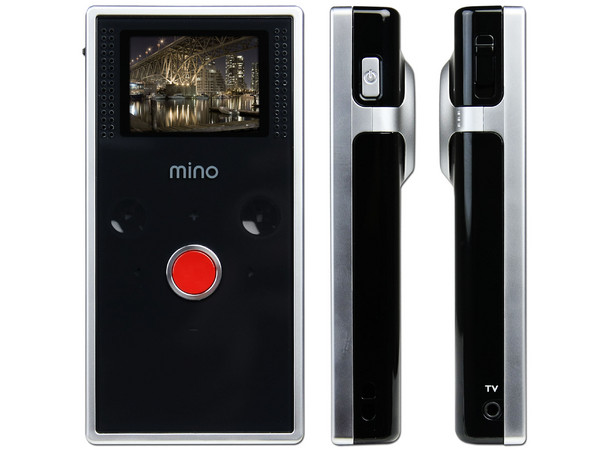 Cámara de Video Flip mino 640x480 con 2GB de memoria interna. Color Negra