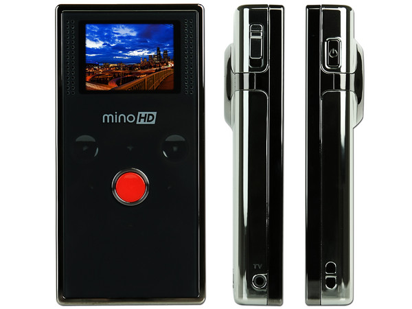 Cámara de Video Flip minoHD Alta Definición 1280x720 con 4GB de memoria interna
