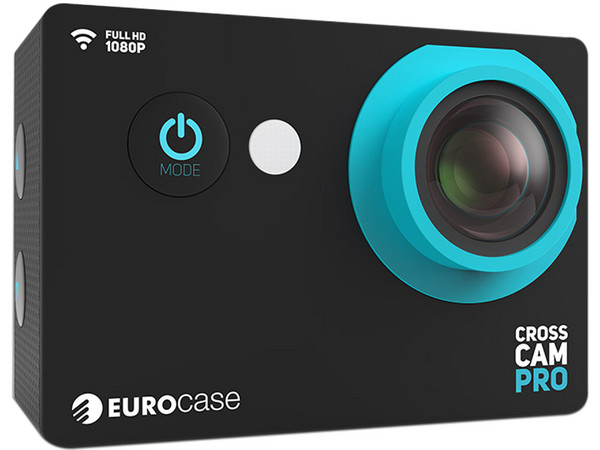 Cámara de acción Eurocase Cross Cam Pro sumergible hasta 30m, Full HD 1080p a 30fps, 12MP.