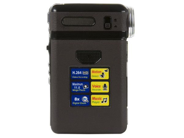 Video Cámara Genius G-Shot HD54 Alta Definición 1280 x 720 HD, graba en memorias SD de hasta 8GB