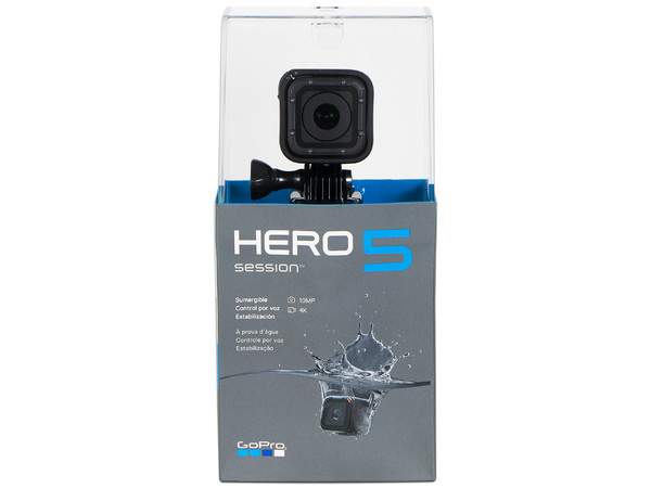 Cámara GoPro Hero 5 Session, Pantalla LCD Monocromática, 12MP, Grabación 4k, Resistencia al agua, WIFI, USB.