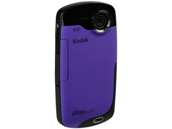 Cámara de Video Kodak  HD PlaySport Zx3 Alta Definición Fotos de 5 MP y video 1080p. hasta 3m bajo el Agua. Color Morada.
Gratis Memoria SDHC de 4 GB!