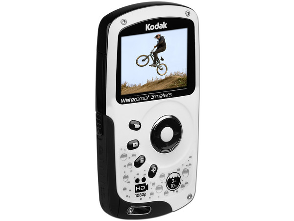 Cámara de Video Kodak  HD PlaySport Zx3 Alta Definición Fotos de 5 MP y video 1080p. hasta 3m bajo el Agua. Color Negra.
Gratis Memoria SDHC de 4 GB!