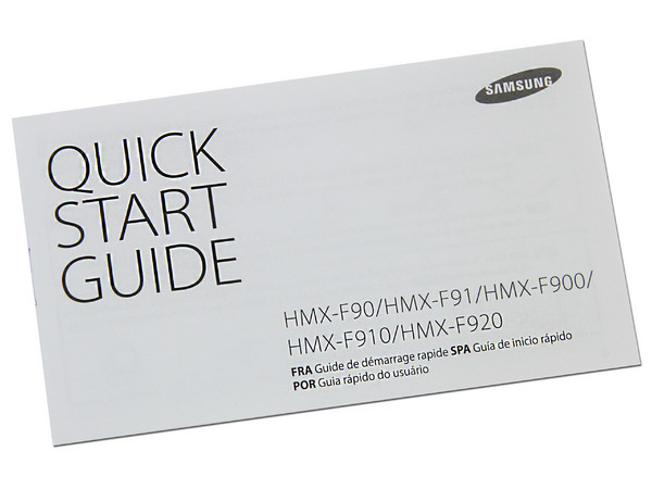 Cámara de Video HD Samsung HMX-F90, Zoom Óptico 52x, graba en Memorias SDXC.