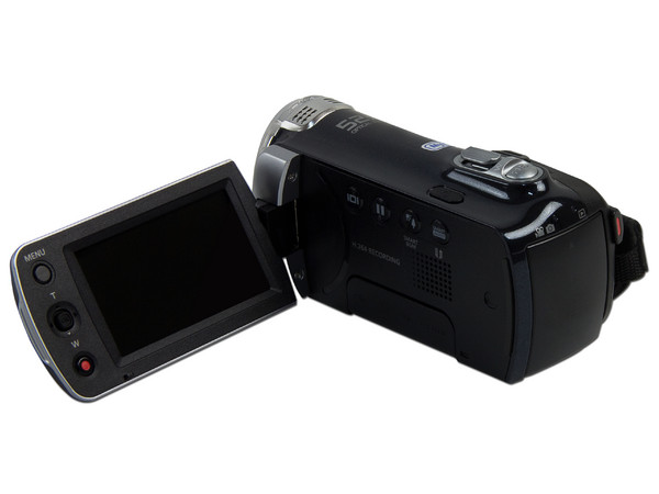 Cámara de Video HD Samsung HMX-F90, Zoom Óptico 52x, graba en Memorias SDXC.