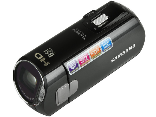 Cámara de Video Full HD Samsung HMX-M20BN, graba en Memorias SDHC. Color Negra