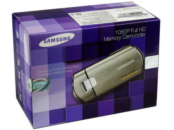 Cámara de Video Full HD Samsung HMX-M20BN, graba en Memorias SDHC. Color Negra