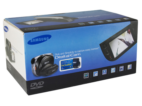 Cámara de Video Samsung SC-DX103, Zoom Óptico 34x, MiniDVD