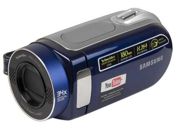 Video Cámara Samsung SC-MX20L, graba en memorias SD / SDHC, Zoom óptico 34x