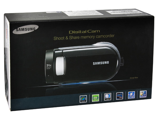 Video Cámara Samsung SC-MX20L, graba en memorias SD / SDHC, Zoom óptico 34x
