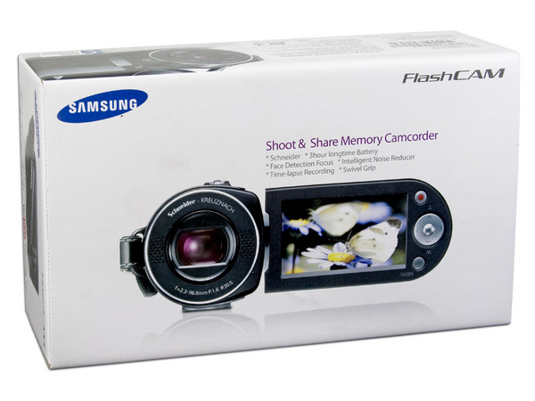 Cámara de Video Samsung SMX-F34SN con 16GB de memoria interna, graba en memorias SD / SDHC, Zoom óptico 34x