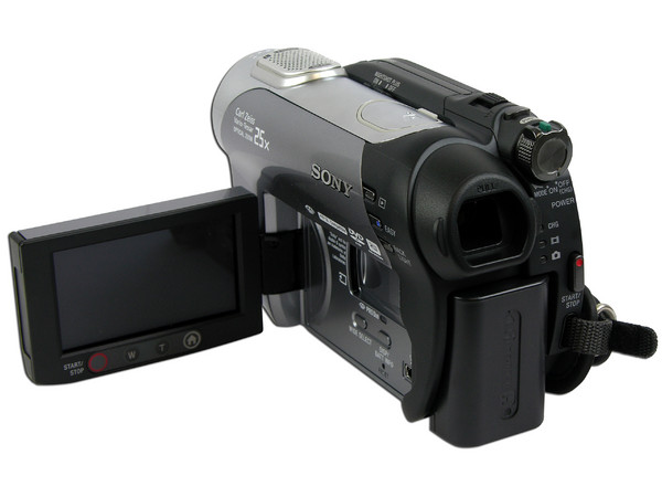 Cámara de Video Sony DCR-DVD308, Zomm Óptico 25X  MiniDVD