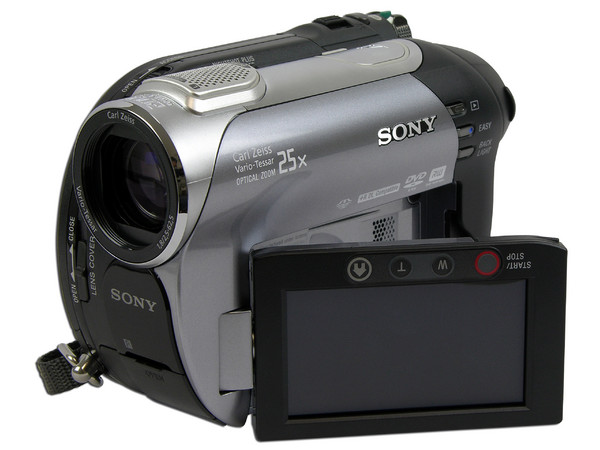 Cámara de Video Sony DCR-DVD308, Zomm Óptico 25X  MiniDVD