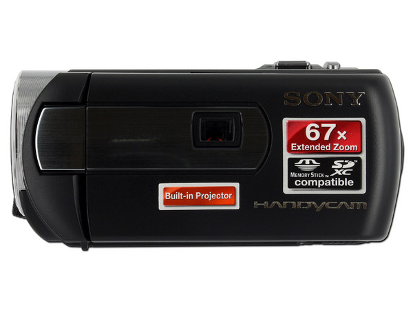 Cámara de Video con Proyector Integrado Sony, Zoom Óptico 57x, graba en Memorias Memory Stick y SDXC.