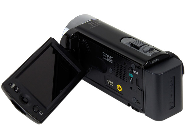 Cámara de Video Sony Handycam, Zoom Óptico 60x, graba en Memorias Memory Stick y SDXC.