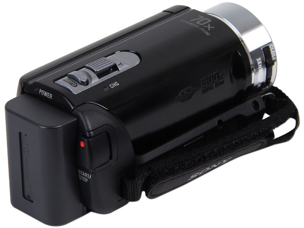 Cámara de Video Sony Handycam, Zoom Óptico 60x, graba en Memorias Memory Stick y SDXC.
