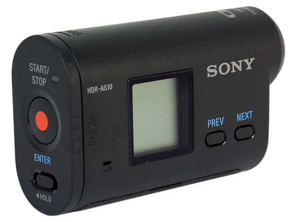 Cámara de Video Sony Action Cam HDR-AS10, Full HD, graba en Memory Stick Micro.