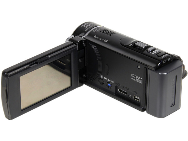 Cámara de Video Sony con Proyector Integrado, Full HD 1080i, Zoom Óptico 25x, graba en Memorias Memory Stick y SDXC.
