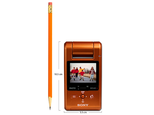 Cámara de Video Sony MHS-PM1 Alta Definición Fotos de 5 MP y video MP4 1080HD, graba en Memory Stick PRO Duo.  Gratis memoria de 4GB