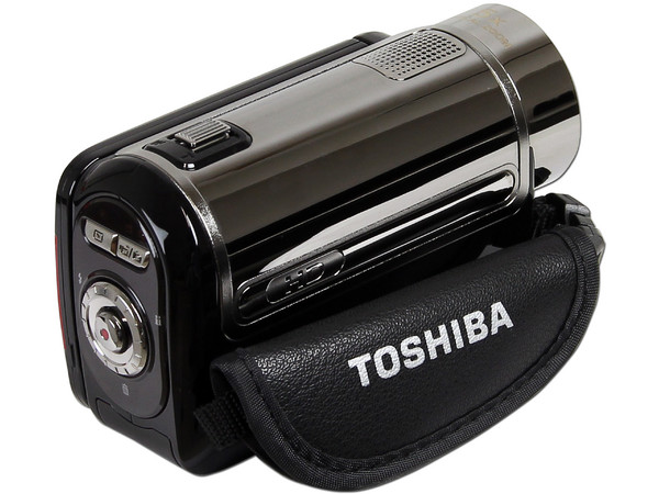 Cámara de Video Full HD Toshiba Camileo H30, graba en Memorias SDHC.