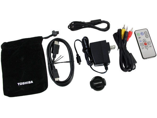 Cámara de Video Full HD Toshiba Camileo H30, graba en Memorias SDHC.