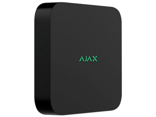 NVR Ajax NVR BL(16CH) de 16 Canales, RJ-45, 1 Bahía de Disco Duro de hasta 16TB (No Incluido). Color Negro.
