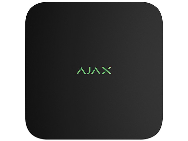 NVR Ajax NVR BL(16CH) de 16 Canales, RJ-45, 1 Bahía de Disco Duro de hasta 16TB (No Incluido). Color Negro.
