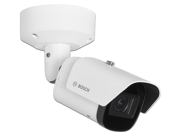 Cámara IP Bala Bosch NBE-5703-AL de 5MP, IR 60m, IP66, IK10, Color Blanco.