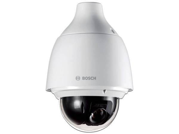 Cámara IP PTZ Bosch NDP-5522-Z30 de 2MP (1920 x 1080), Zoom Óptico 30x, IP66, Tipo Colgante, Color Blanco.