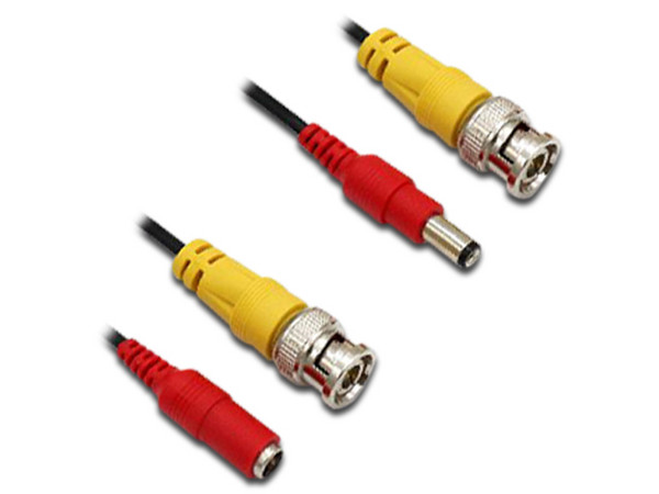 Cable de CCTV BRobotix 7647-48 Siamés, Conector BNC y Energía, 10m.