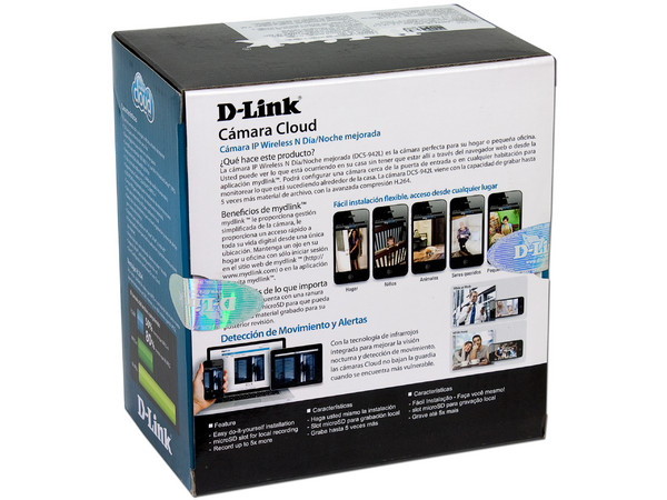 Cámara Web IP D-Link DCS-942L Wireless-N, para Monitoreo Doméstico por Internet, Día/Noche (con cámara Infrarroja).
