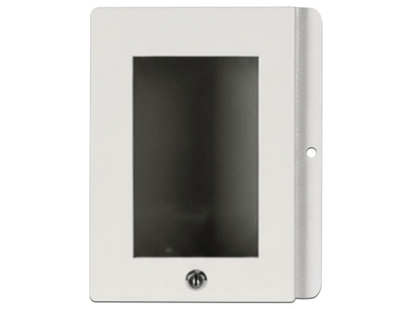 Gabinete Metálico DSC GS008 para Llaves, Espejo de 4mm, Acero RF. Color Beige.