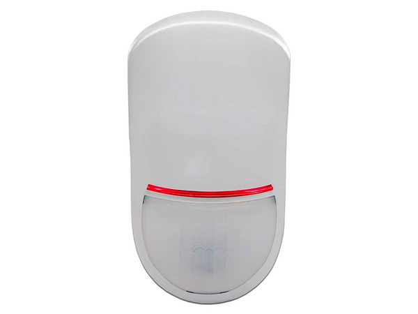 Detector de Movimiento infrarrojo DSC LC-200 Anti-mascotas, Cableado, hasta 15m de detección. Color Blanco.