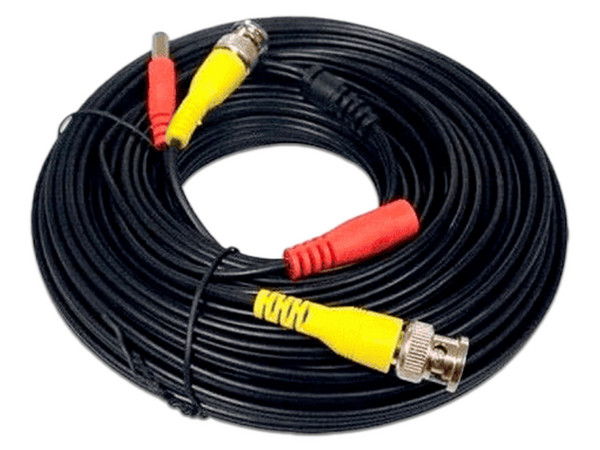 Cable Siames Dahua CABLEKIT , Conector BNC y de Energía, 20m, New Pull, Sin Caja.