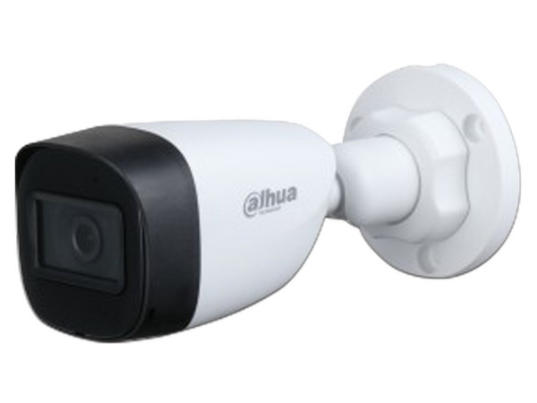Cámara Tipo Bullet Dahua DH-HAC-HFW1200CN-A-0280B-S5 de 2MP, IR hasta 30m, IP67. Color Blanco.