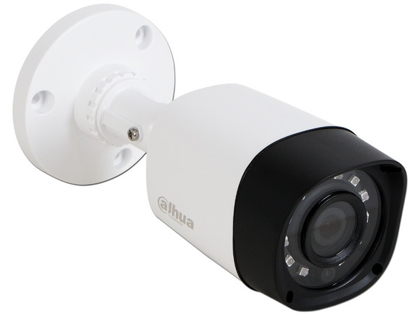 Kit de Seguridad Dahua con DVR XVR4104HSXKIT de 4 canales y 4 cámaras tipo Bala HFAW1000R28S3, IR hasta 20m, no incluye Disco duro.