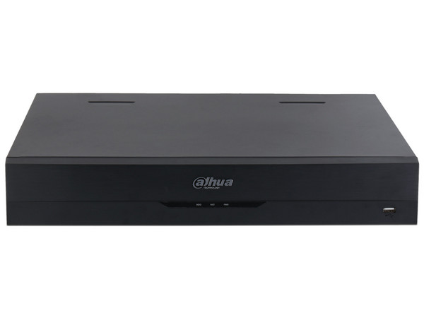 NVR Dahua DAH-DHT0210012 de 32 Canales IP, 8MP (1080p), H.265+, 6 Puertos para Disco Duro (No incluido).
