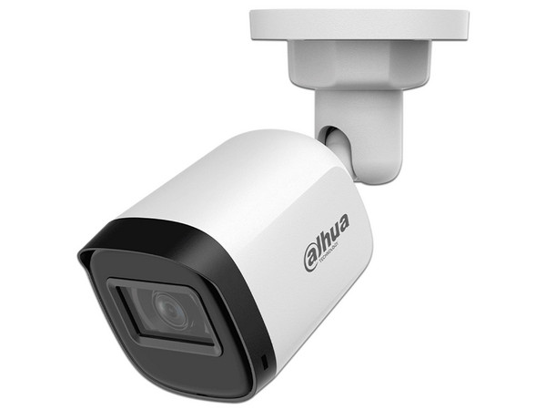 Cámara Bullet Dahua HAC-B1A51-U-28, 5 Megapíxeles, Lente de 2.8 mm, Apertura de 106 Grados, IR de 30 Mts, IP67, Soporta CVI, CVBS, AHD y TVI.