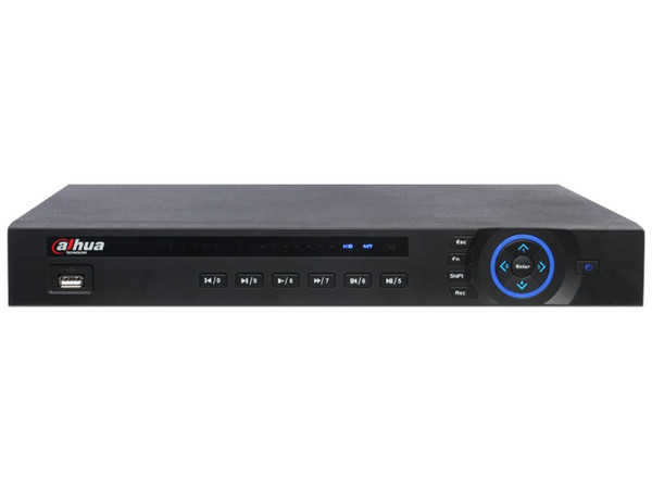 DVR Dahua DVR5116HE de 16 Canales Full D1 (720x480), HDMI, VGA, 1 Puerto SATA para Disco Duro de hasta 4TB (No incluido).