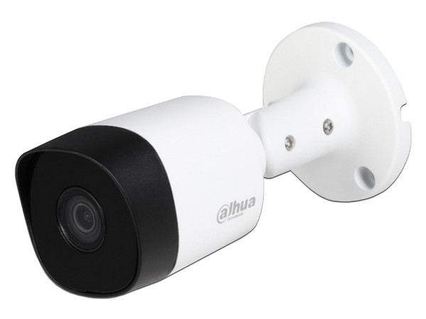 Cámara IP Dahua Tipo Bala HAC-B2A51N-U-28-S2 de 5 MP, IR de 30 Mts, IP67. Color Blanco
