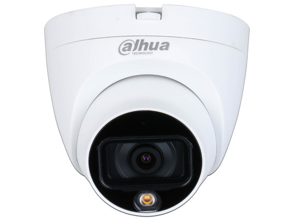 Cámara Tipo Domo Dahua DH-HAC-HDW1209TLQN-A-LED-S3 de 2MP (1920 x 1080), Lente de 2.8mm, IP67, Color Blanco.