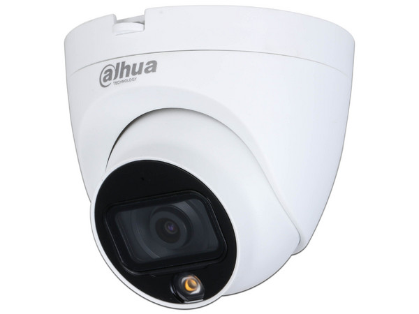 Cámara Tipo Domo Dahua DH-HAC-HDW1209TLQN-A-LED-S3 de 2MP (1920 x 1080), Lente de 2.8mm, IP67, Color Blanco.